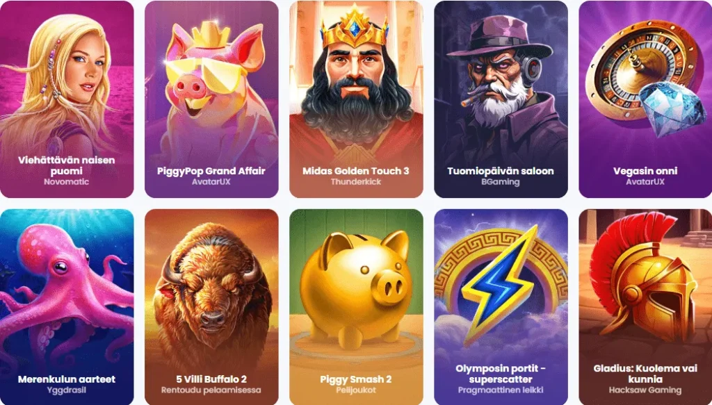 Uudet pelit Winnerz Casinolla
