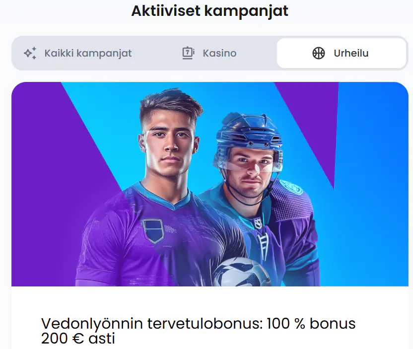 Bonukset Winnerzillä